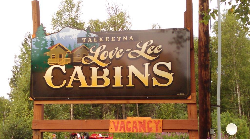 ホテルTalkeetna Love-Lee Cabins エクステリア 写真